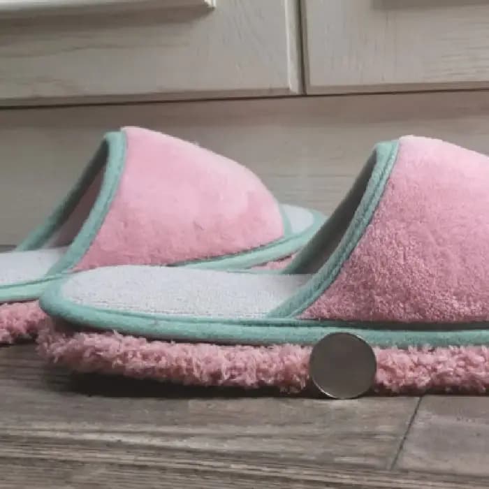 Pantoufles de vadrouille portables détachables en Microfibre