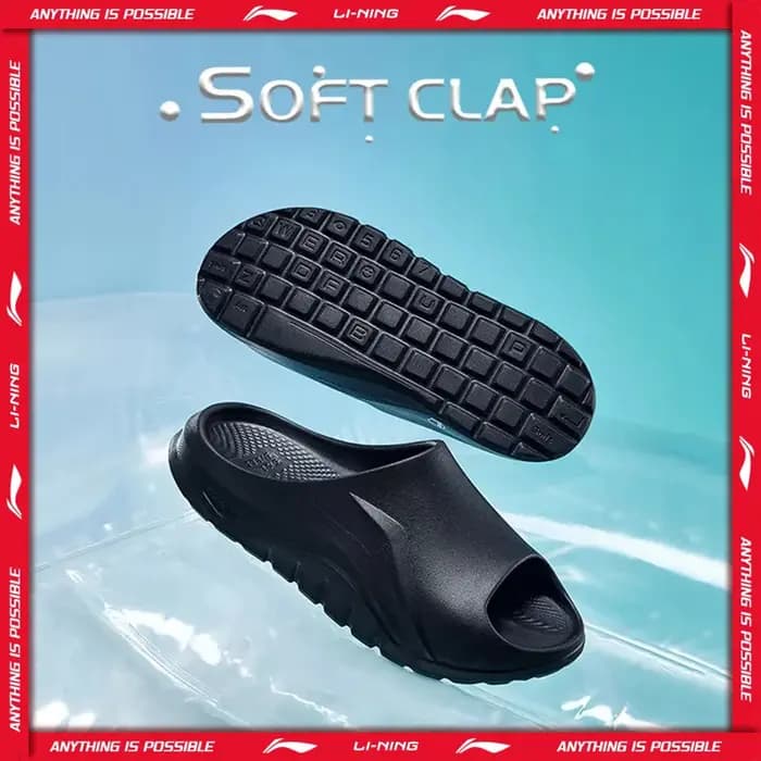 Li-ning unisexe E-SPORTS CLAP pantoufles confortable léger à la mode doublure hommes femmes doux