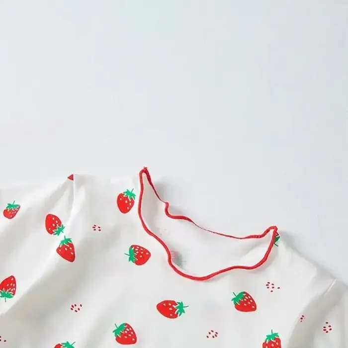 Ensembles de pyjama d'été pour filles, motif de dessin animé élégant, haut à manches courtes et pantalon, fabriqués en soie glacée luxueuse et confortable