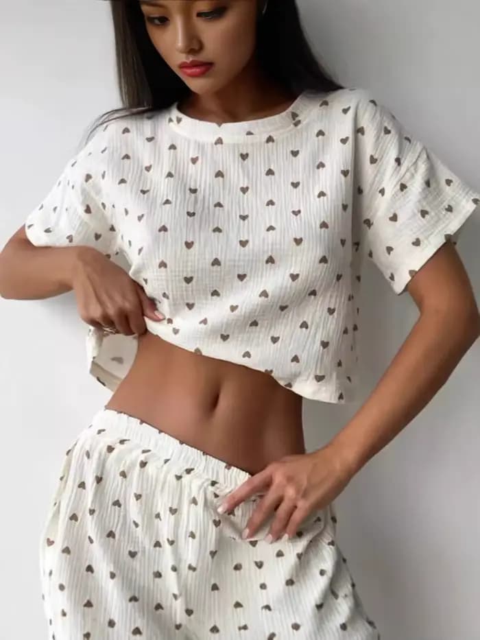 Nouveaux pyjamas décontractés pour femmes
