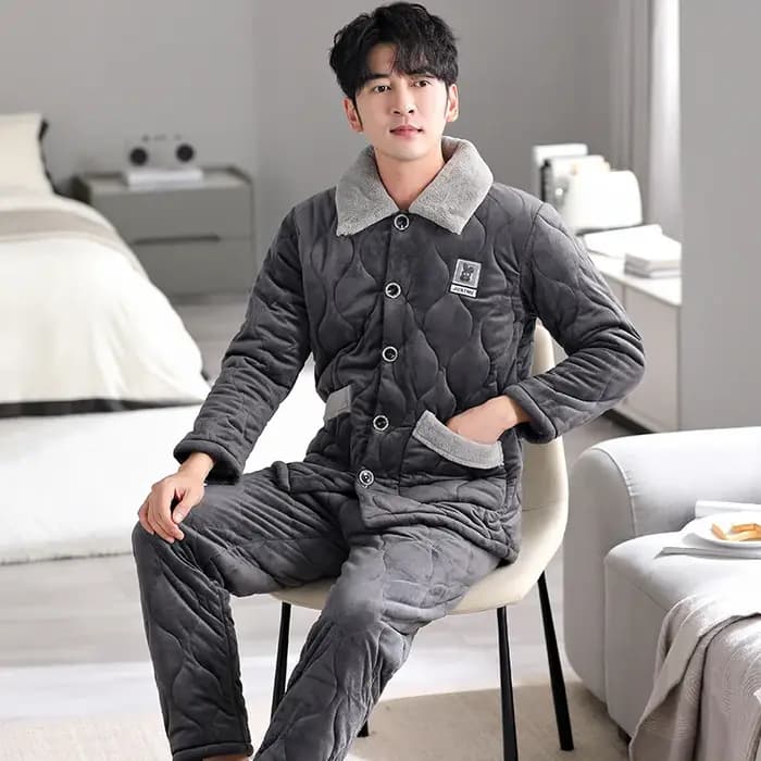 Ensemble pyjama d'hiver pour hommes