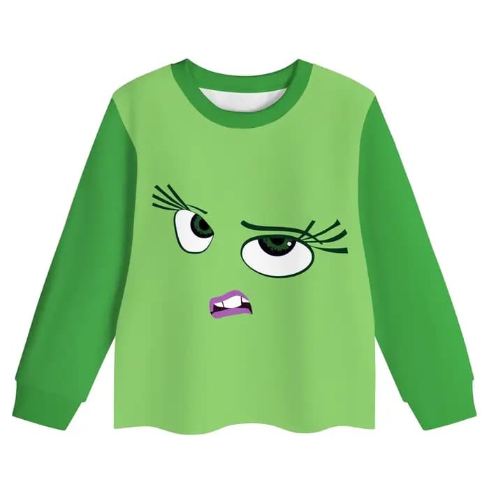 Enfants Pijama ensemble à l'envers 2 vêtements bébé filles à manches longues pyjama ensembles