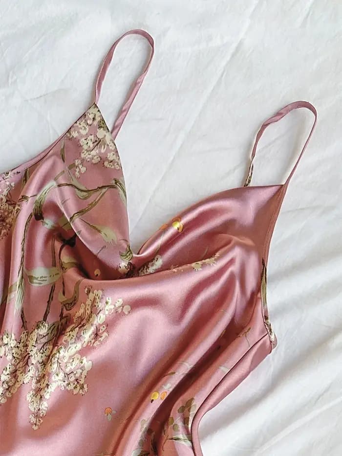Ensemble de pyjama pour femmes à imprimé cerise tendance