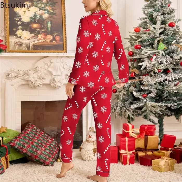 Ensemble pyjama de noël et nouvel an pour femmes