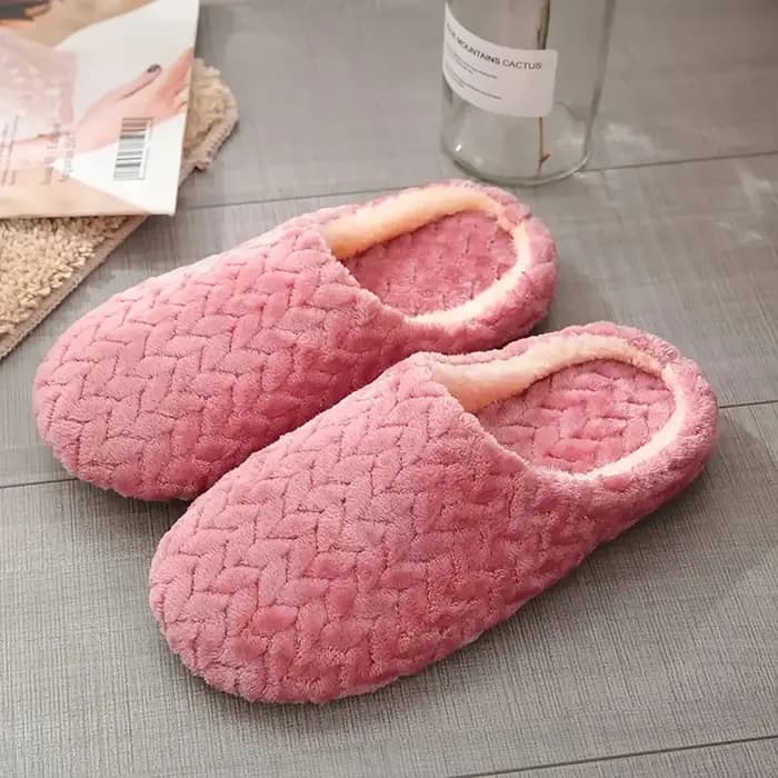 Pantoufles de maison moelleuses unisexes