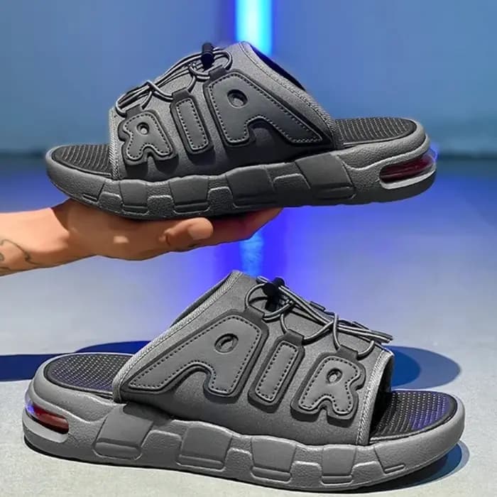 Claquettes de sport pour hommes avec coussin d'air