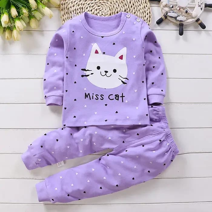 Pyjama et pantalon long pour bébé fille de 0 à 6 ans