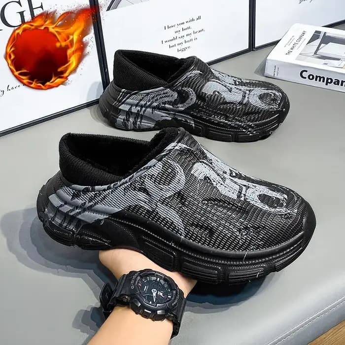 Pantoufles en coton pour hommes