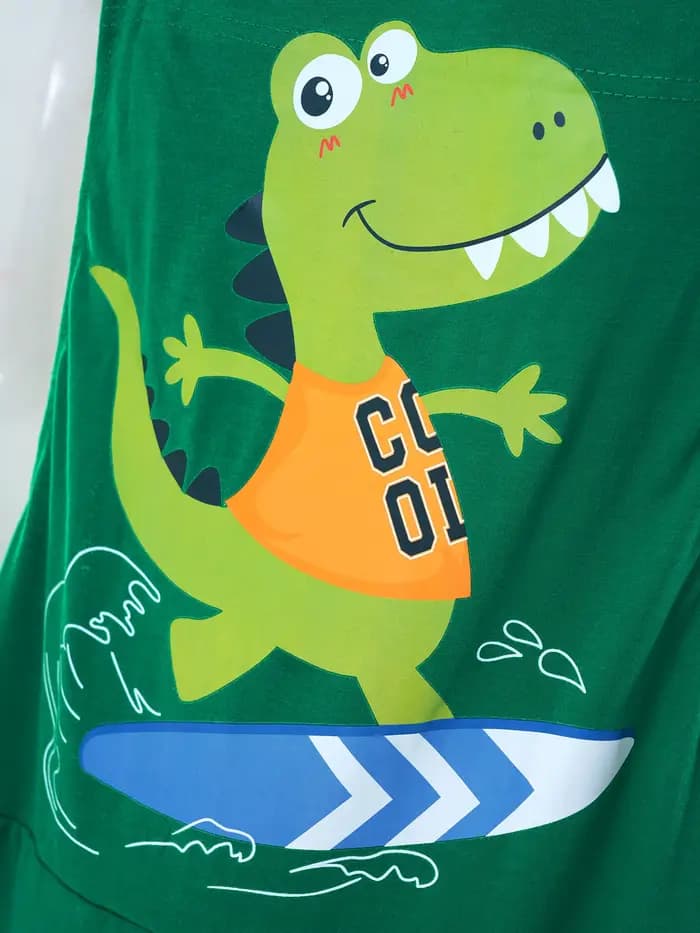 Pyjama pour hommes, imprimé dinosaure