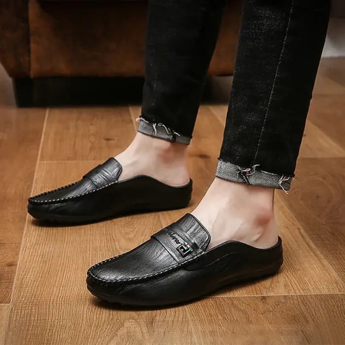 Pantoufles d'Niken Cuir pour Homme