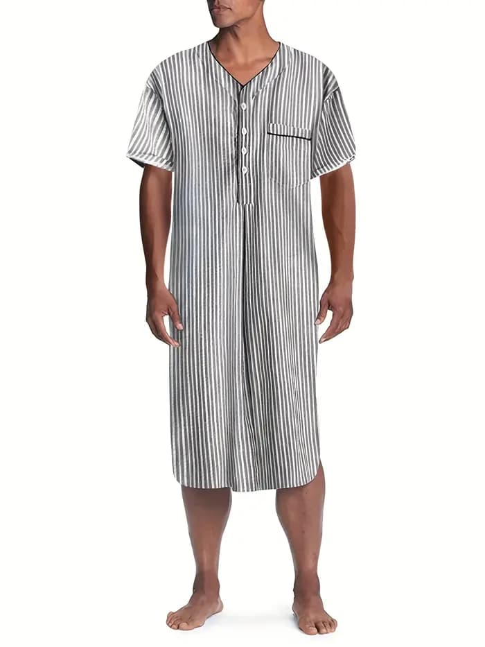 Pyjama décontracté pour homme à manches courtes