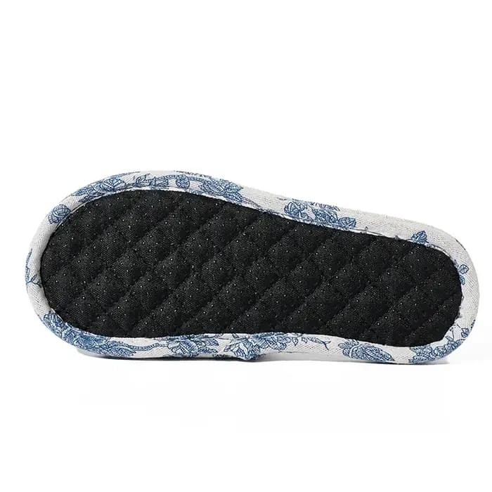Pantoufles de maison en coton doux