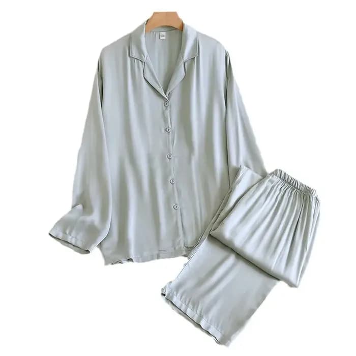 Pyjamas en coton et soie pour hommes et femmes
