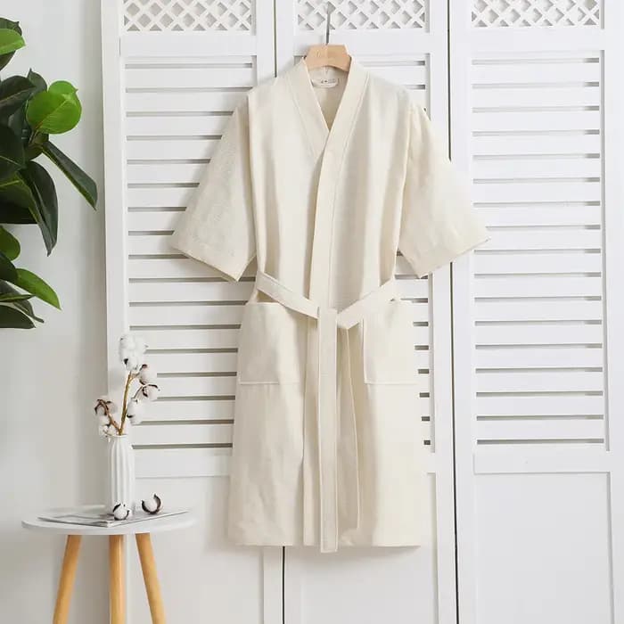 Robe de chambre 100% coton pour femme