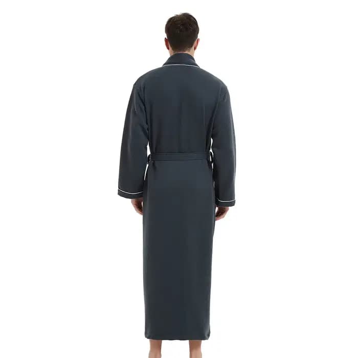 Femmes peignoir coton épais vêtements de nuit hiver Robe chaude Robe de chambre décontracté à manches longues peignoirs vêtements de maison Robe Kimono