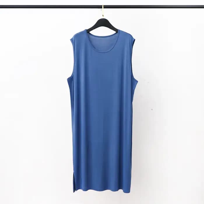 Vêtements de nuit pour hommes, gilet, robe longue, vêtements de maison confortables, peignoir, vêtem