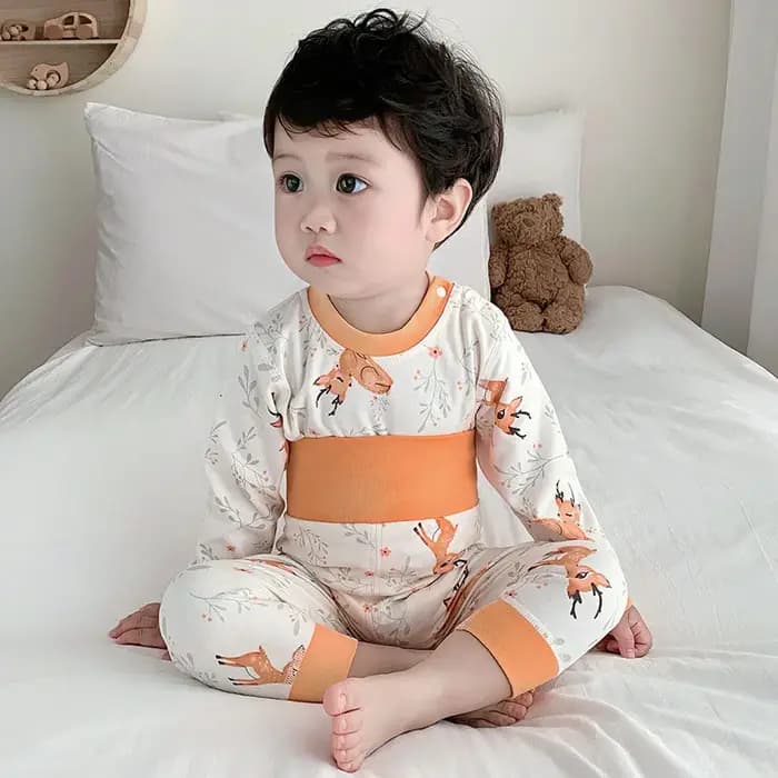 Ensemble de pyjamas de protection du ventre pour nouveau-nés