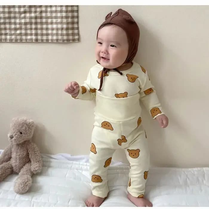 Ensemble pyjama pour bébés filles et garçons de 0 à 3 ans