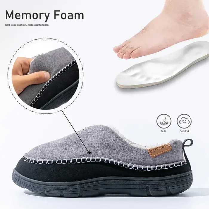 Chaussons chauds pour hommes