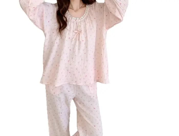 Pyjama en pur coton pour femmes