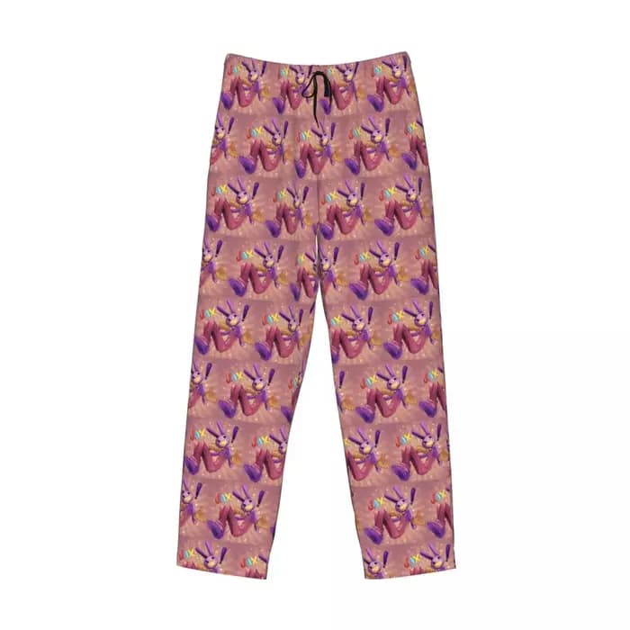 Personnalisé Jax l'incroyable cirque numérique hommes pyjama pantalon salon sommeil vêtements de nuit bas avec poches