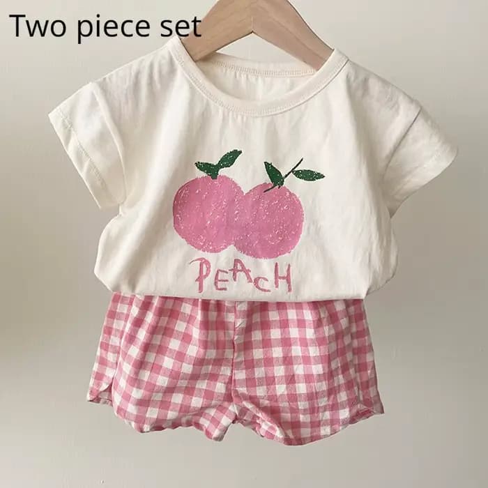 Ensemble pyjama en coton pour bébé, sans manches, vêtements de nuit pour bébé, dessin animé, vêtemen