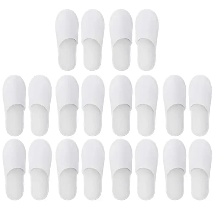 Pantoufles de spa en peluche brossée pour hommes et femmes, pantoufles de poulet à bout fermé, adapt
