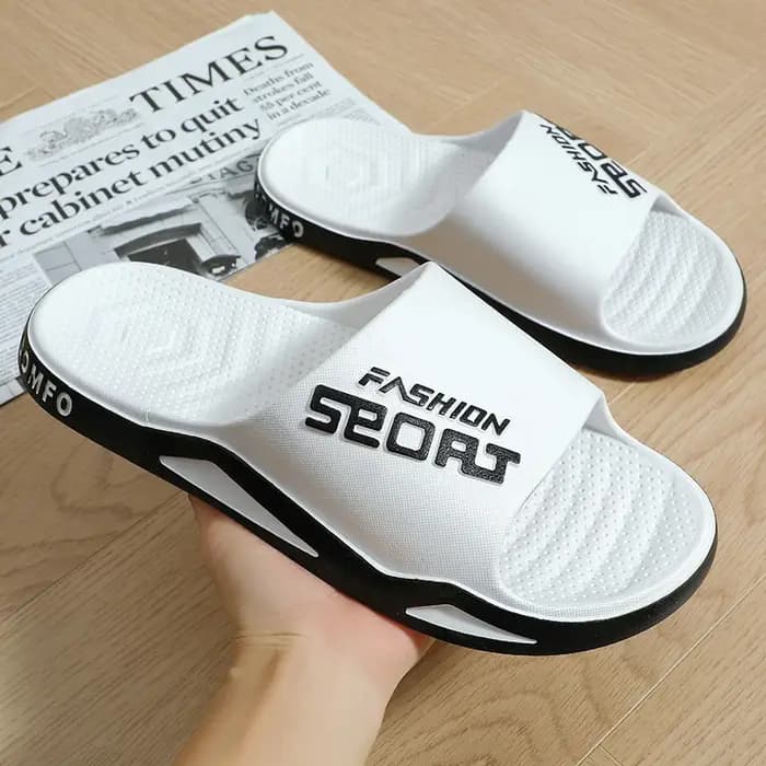 Les pantoufles pour hommes peuvent être portées à l'extérieur en été. Chimbathroom-Sandales coordonnantes