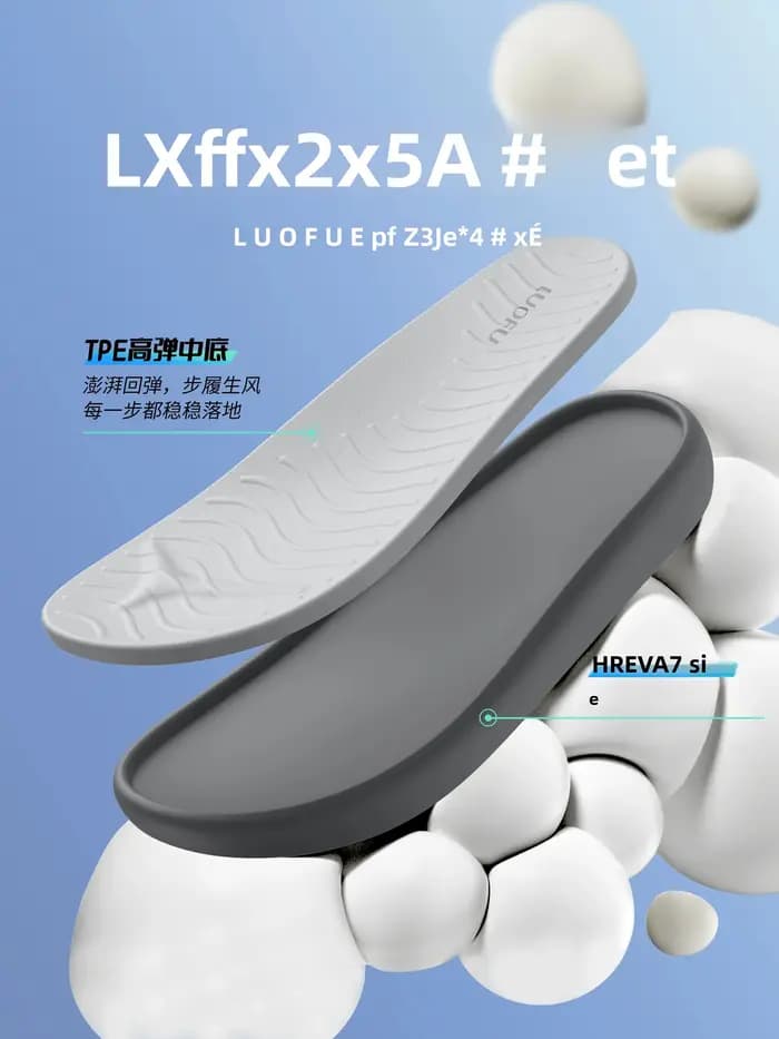 LUOFU Nouvelles pantoufles souples pour hommes
