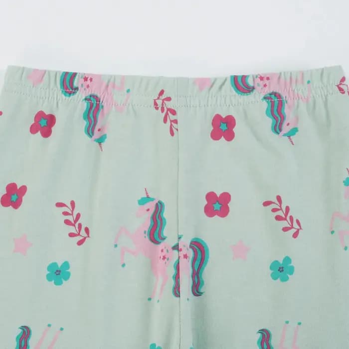Ensemble pyjama pour filles – Vêtements Pjs pour tout-petits avec pantalons pour enfants de 2 à 9 ans