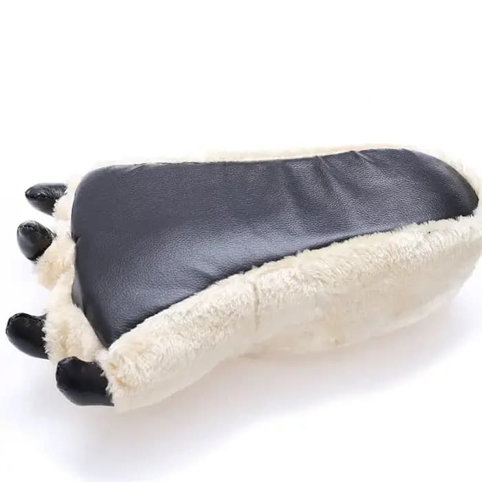 Pantoufles de patte unisexes avec griffes pour chaussures dames
