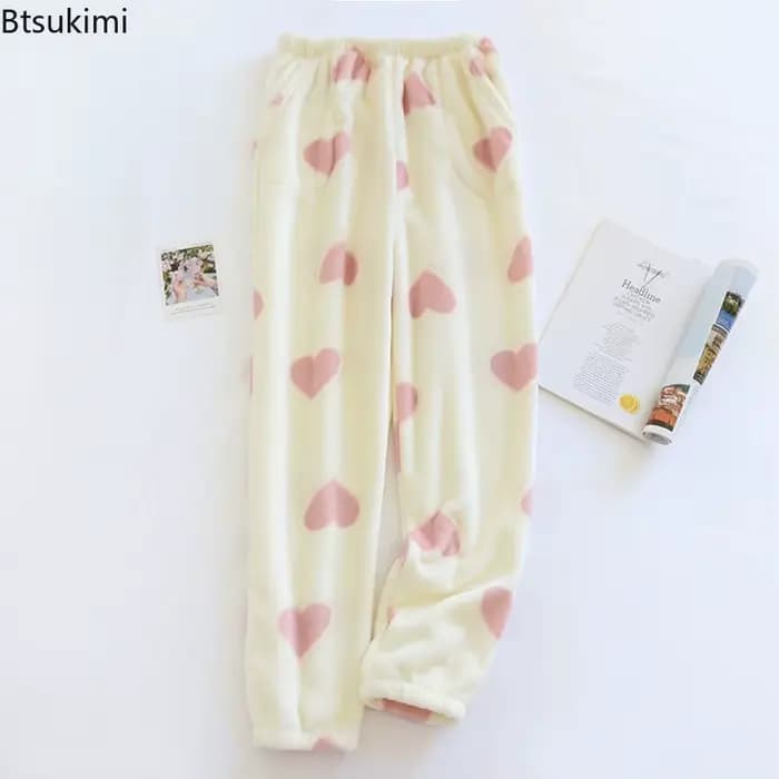 Nouveau pantalon de pyjama automne/hiver pour femme