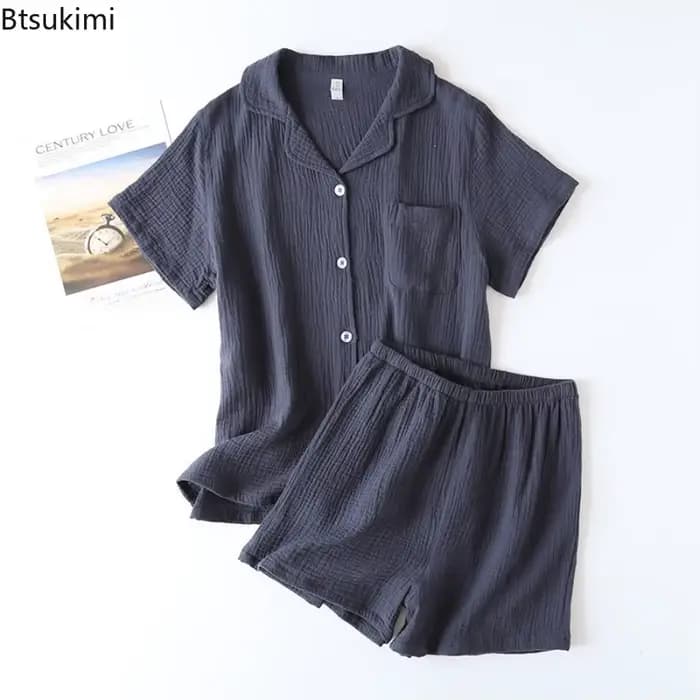 Ensemble pyjama 2 pièces décontracté et tendance pour femme
