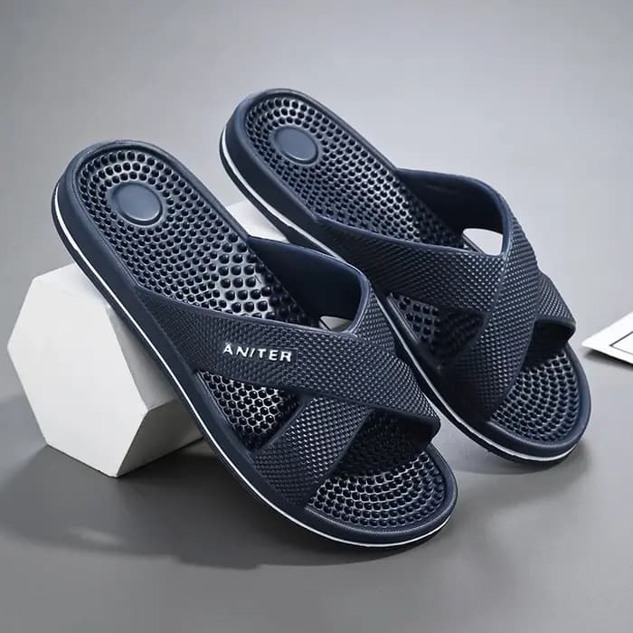 Taille 48 pantoufles de Massage hommes été intérieur maison salle de bain