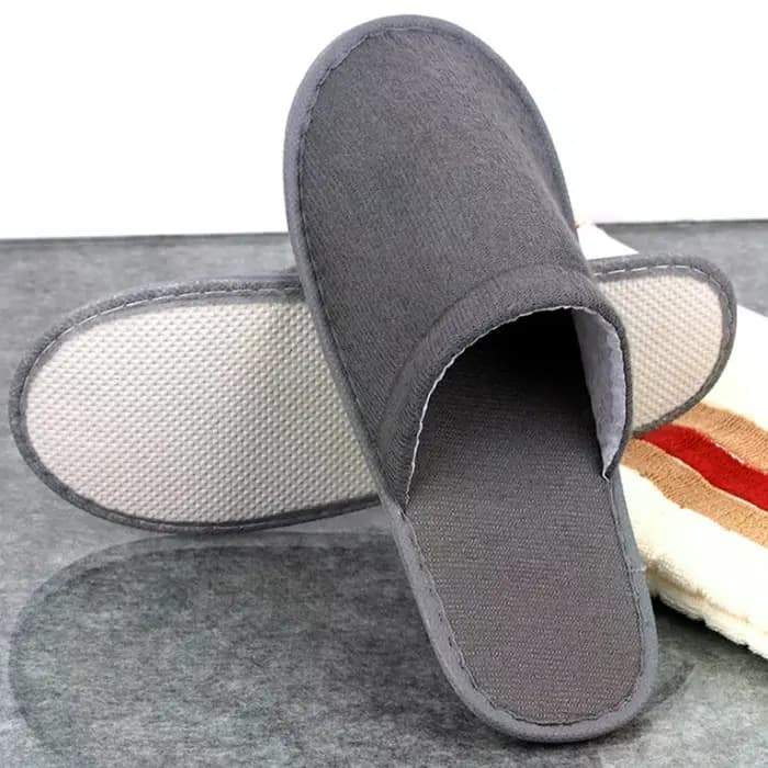 Chaussons jetables pour chambres d'hôtel, en polaire EVA jetable, légers