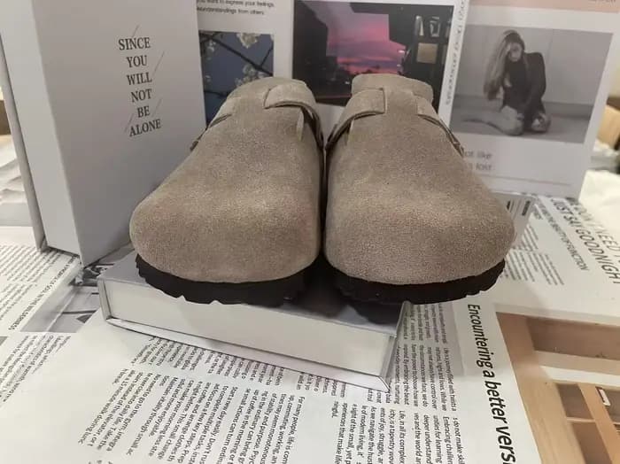 Mules en liège de haute qualité pour hommes et femmes