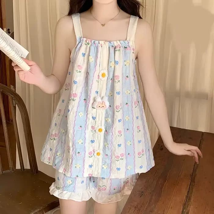 Ensemble de pyjama pour femmes Kawaii