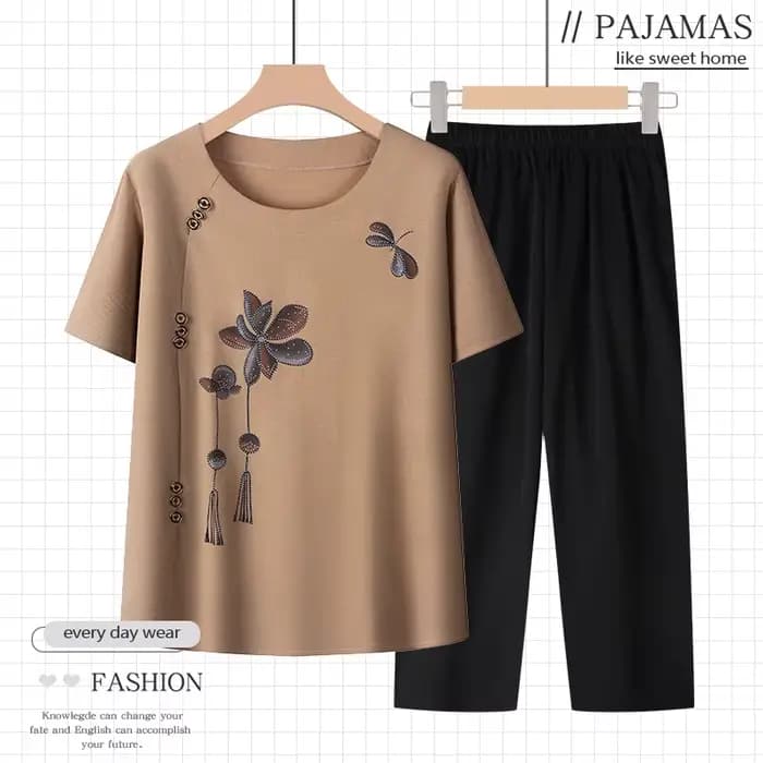 Ensemble de pyjama à manches courtes pour femmes