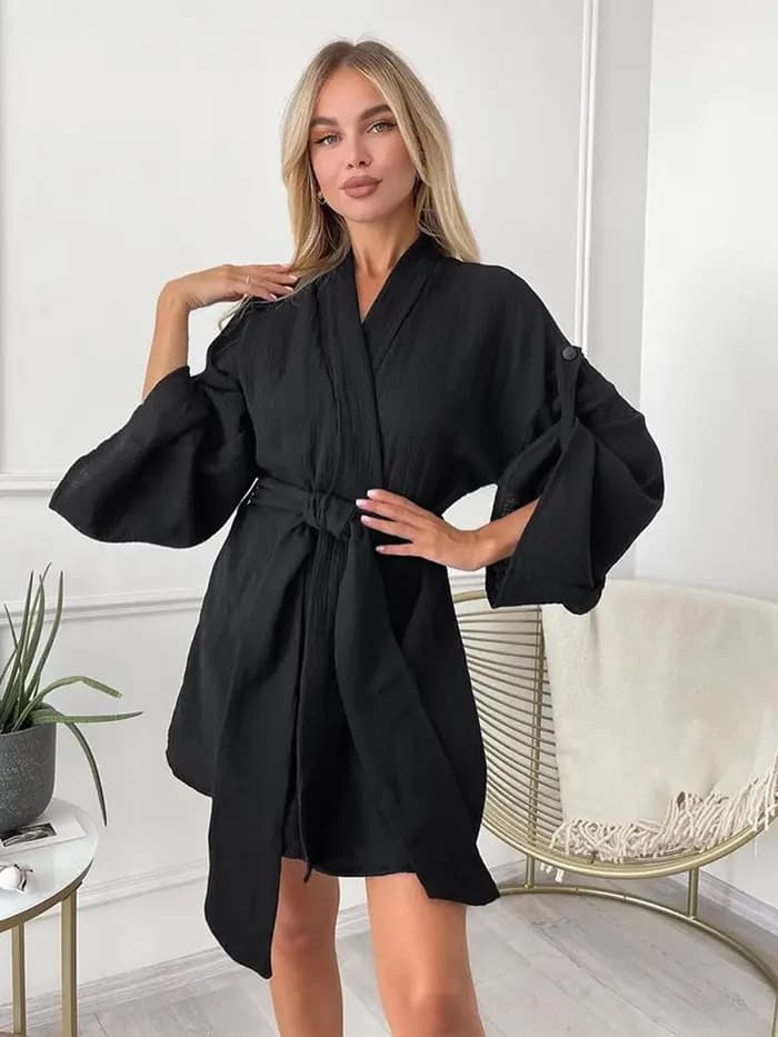Marthaqiqi – Robe de nuit en coton pour femmes