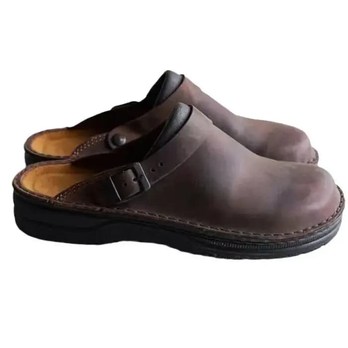 Pantoufles d'Été en Cuir PU pour Homme et Femme