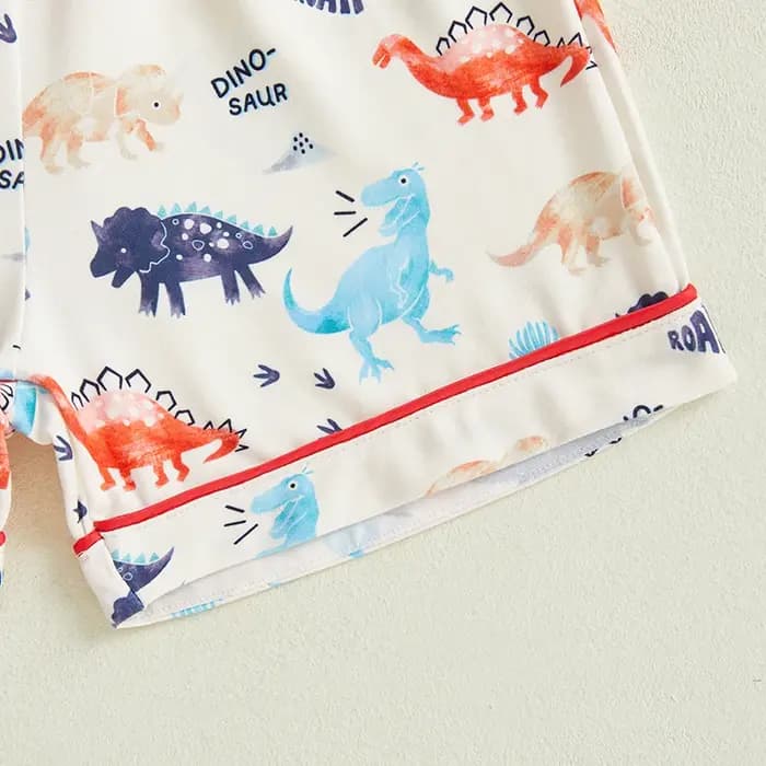 Ensemble pyjama 2 pièces pour enfants filles et garçons