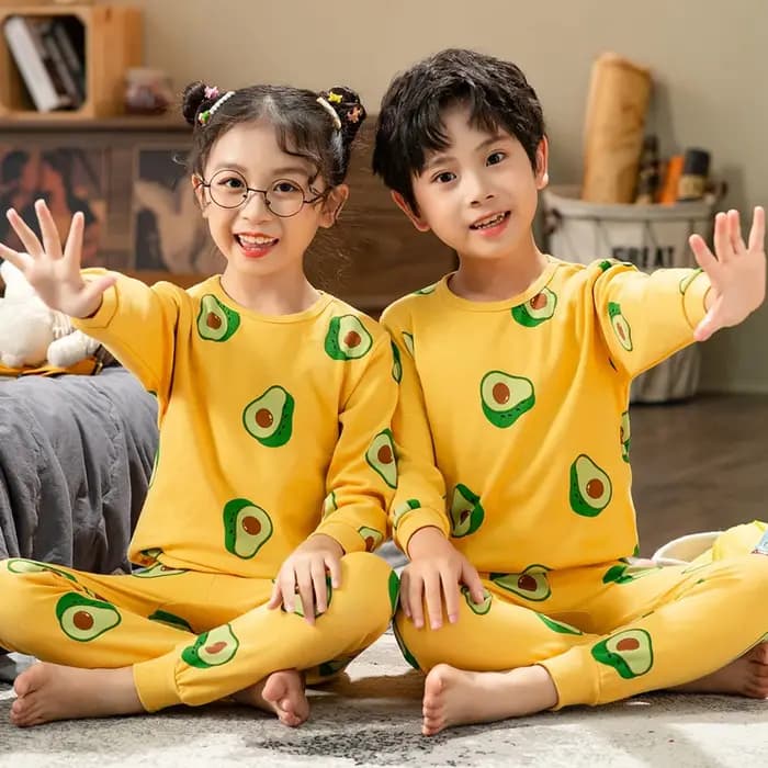 Pyjamas pour enfants garçons Totoro coton vêtements pantalons ensemble