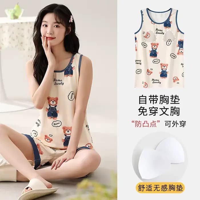 Ensembles de pyjama d'été pour femmes
