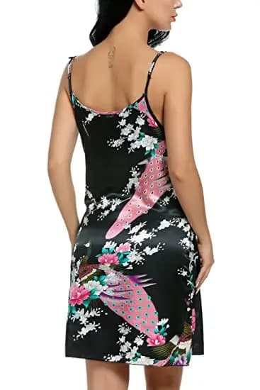 Robe de nuit en Satin pour femmes