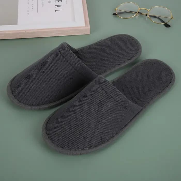 1 Paire de Chaussons Antidérapants pour Hôtel et Spa