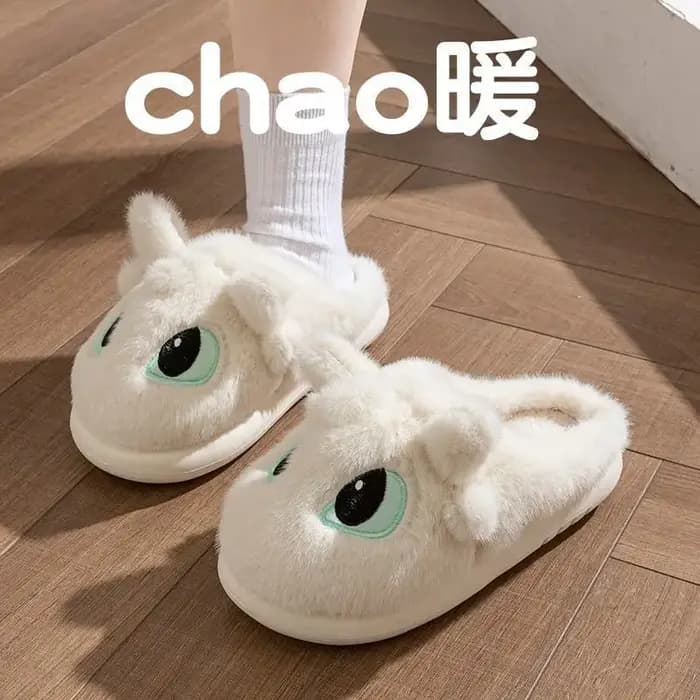 Pantoufles en coton « How to Train Your Dragon Toothless » créatives