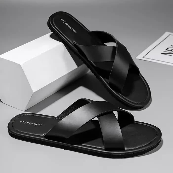 Chaussons pour hommes, intérieur/extérieur