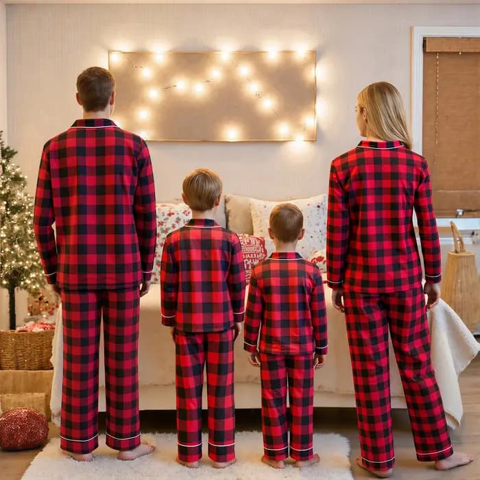 Pyjama de famille de noël