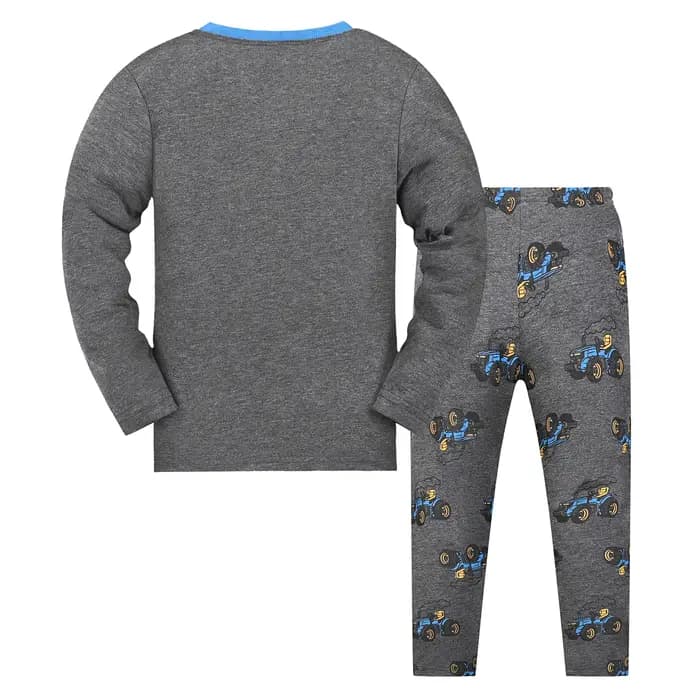Pyjamas pour garçons, ensemble d'hiver à manches longues pour enfants
