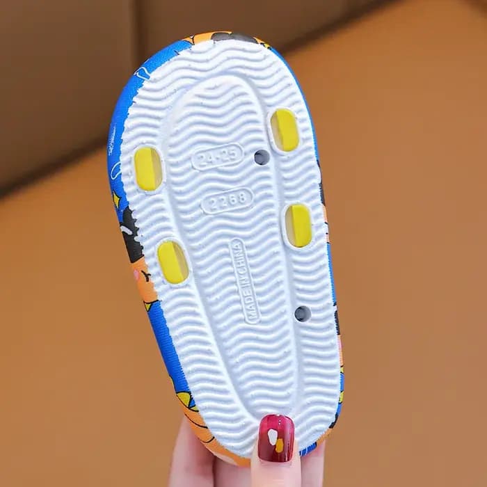 Dessin animé dinosaure enfants pantoufles garçon filles chaussures décontractées plat plage